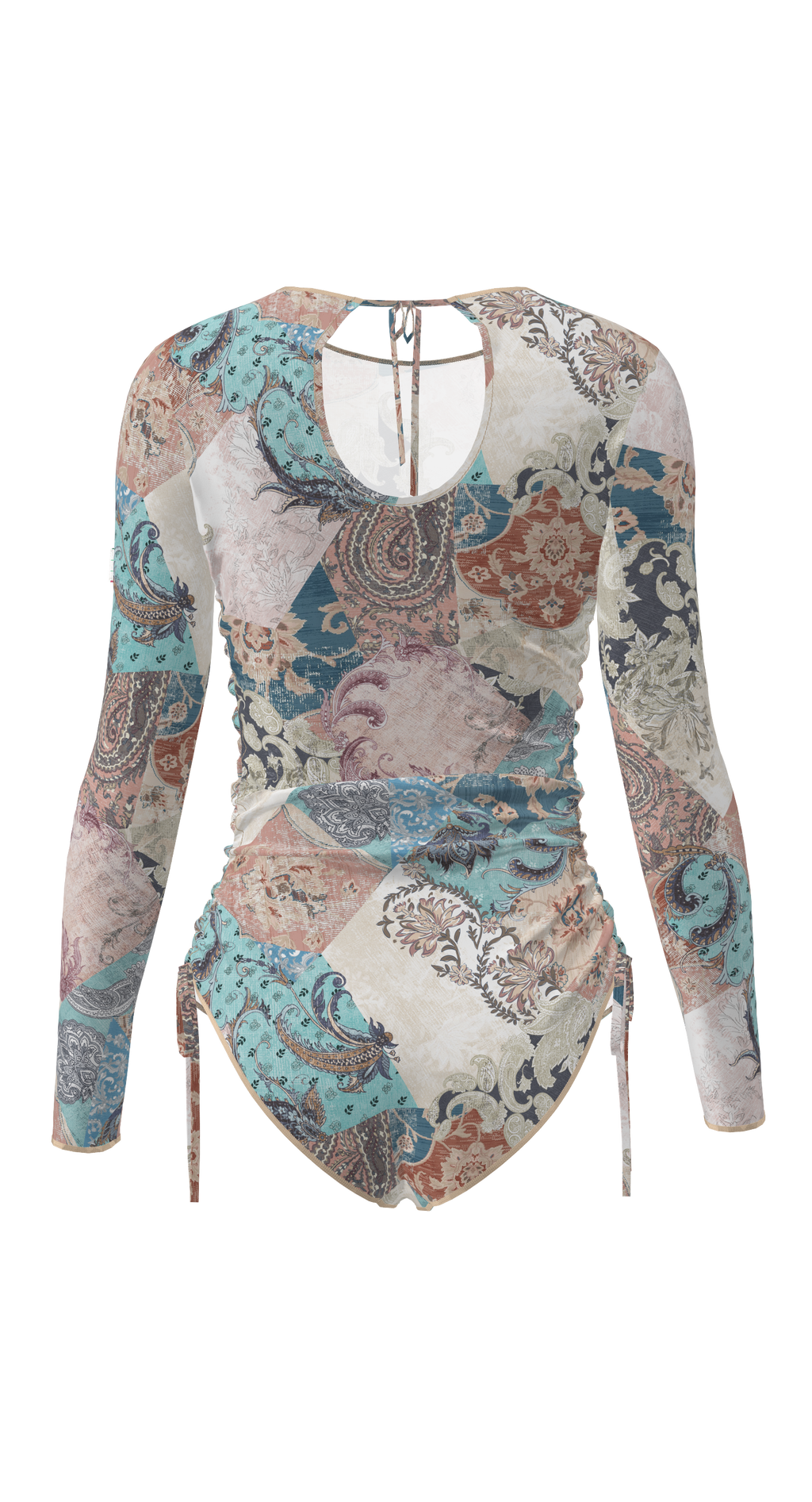 Montenegro Patchwork Swimsuit