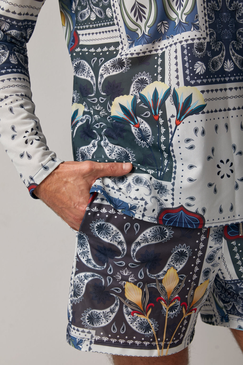 Muscat Patchwork Shirt