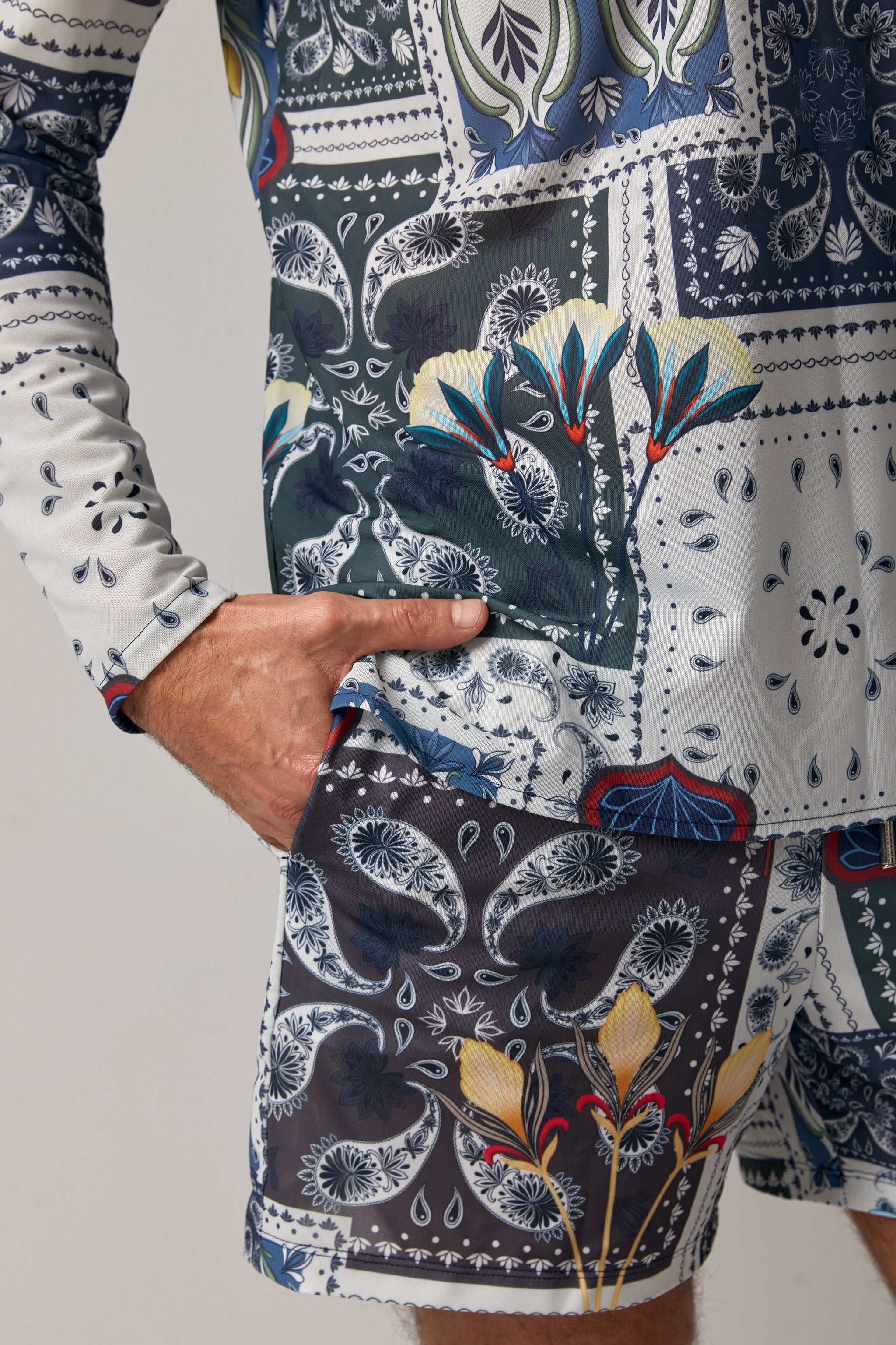 Muscat Patchwork Shirt