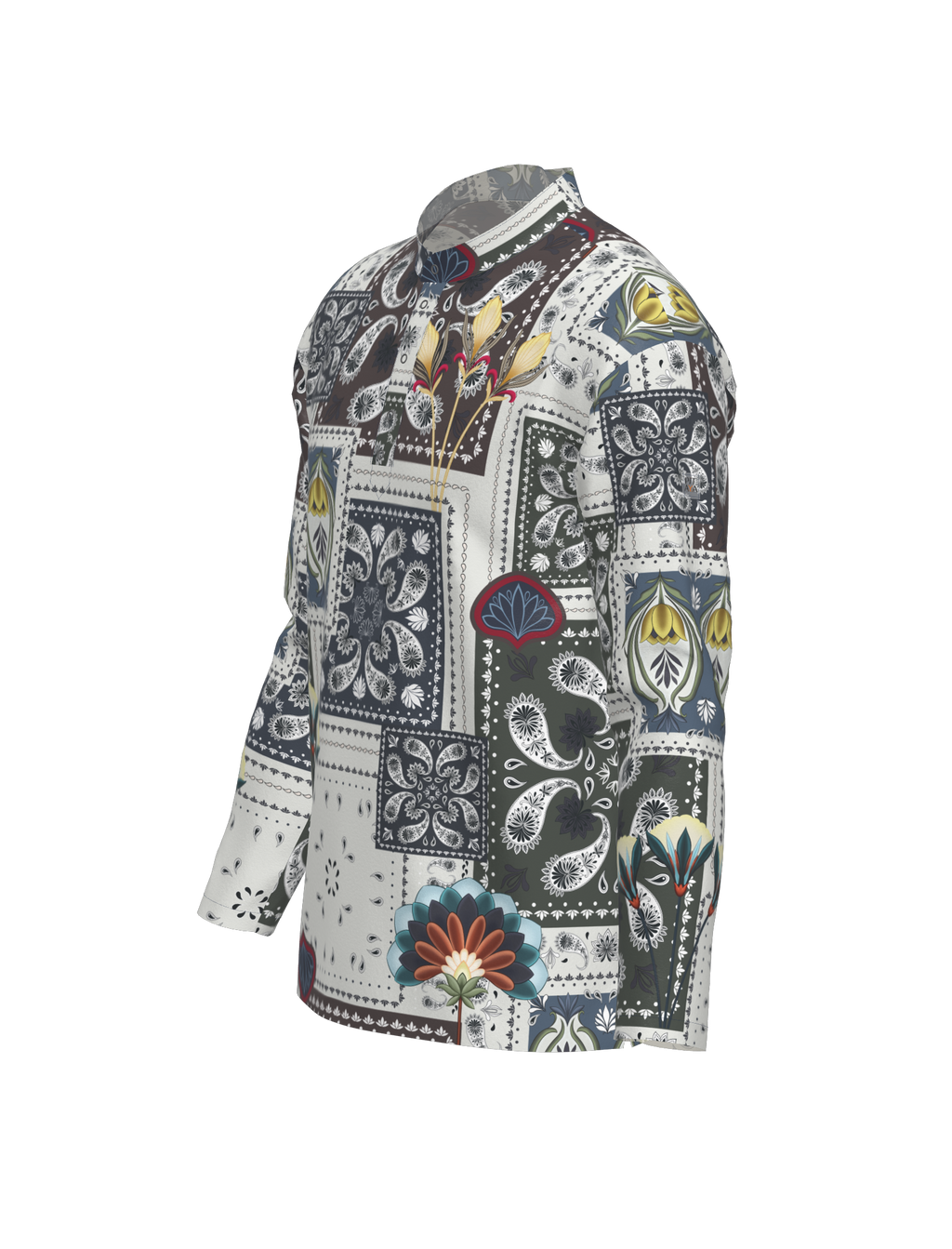 Muscat Patchwork Shirt