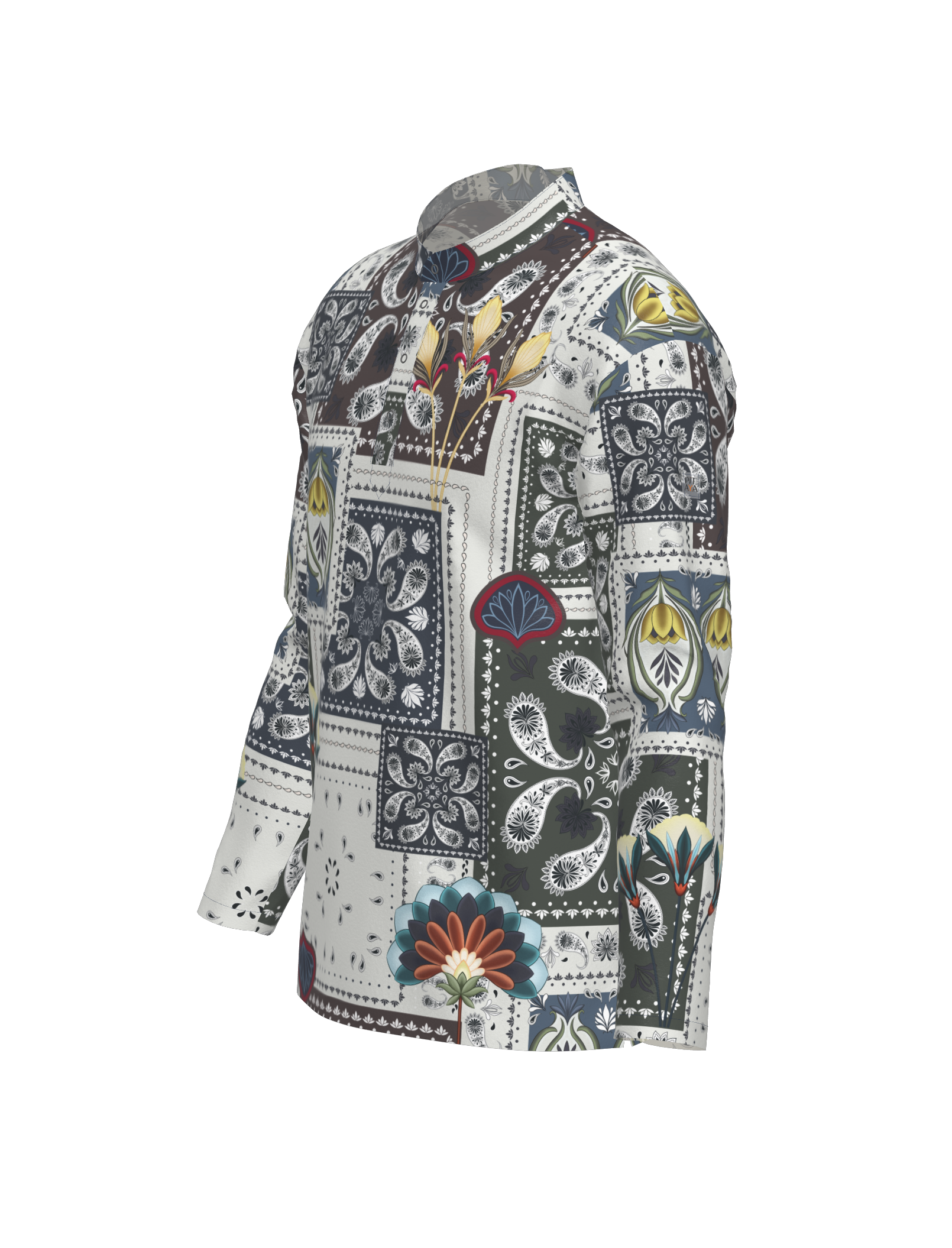 Muscat Patchwork Shirt