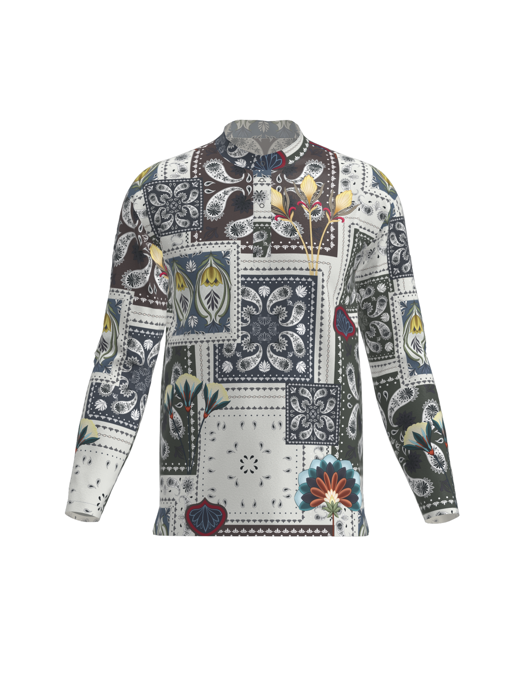 Muscat Patchwork Shirt