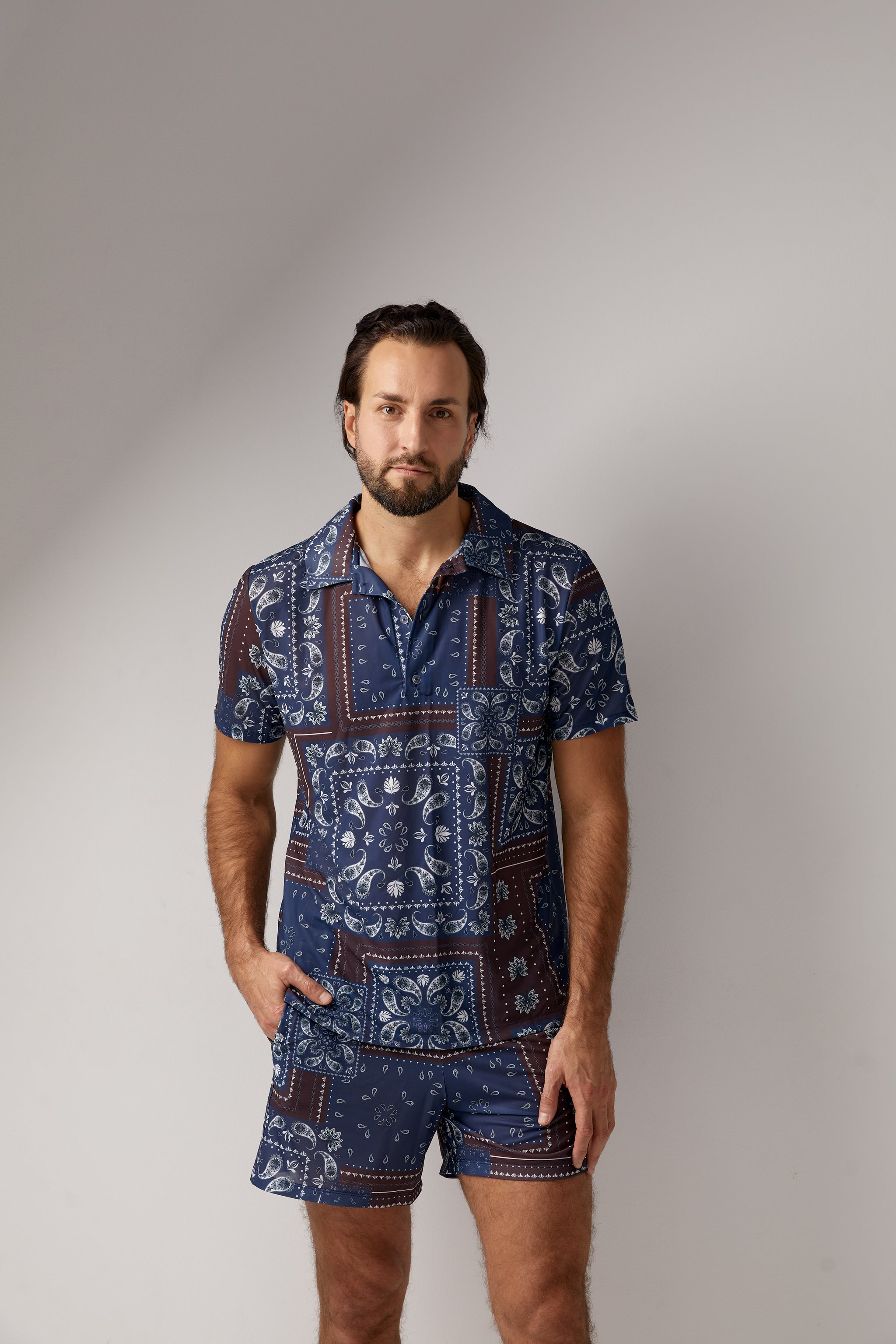 Naples Patchwork Polo