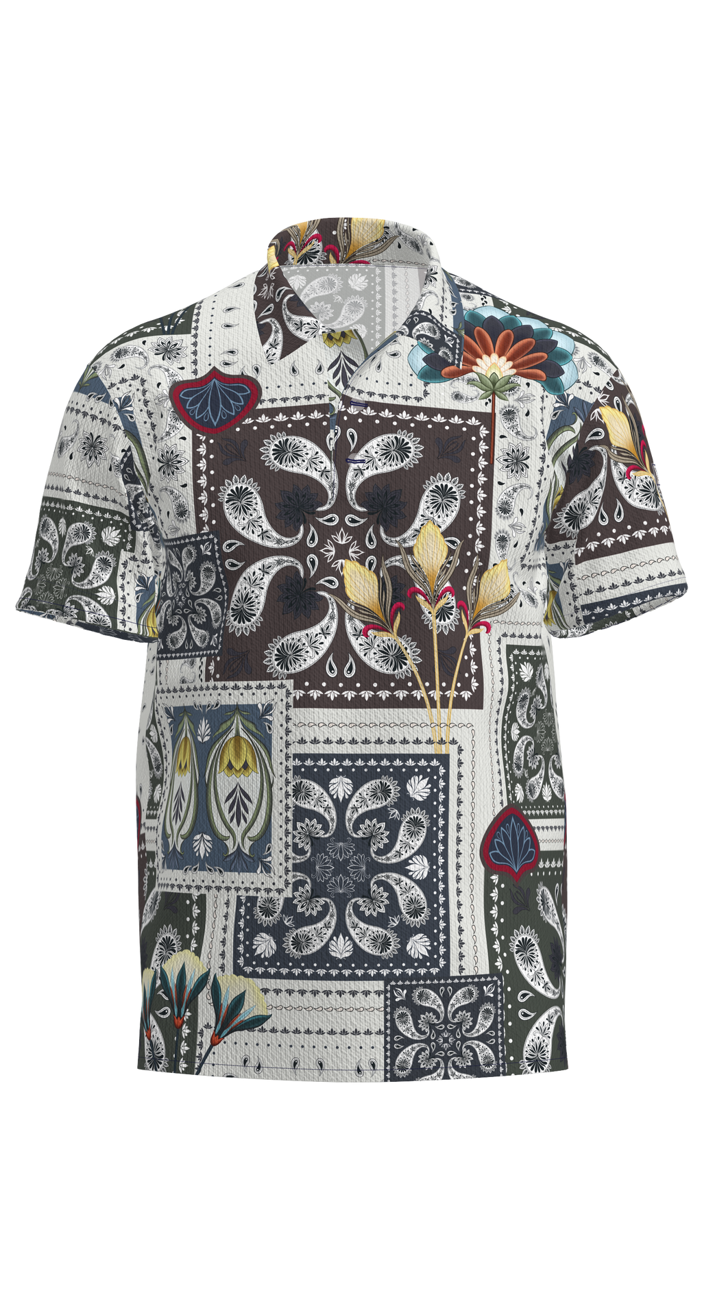 Naples Patchwork Polo