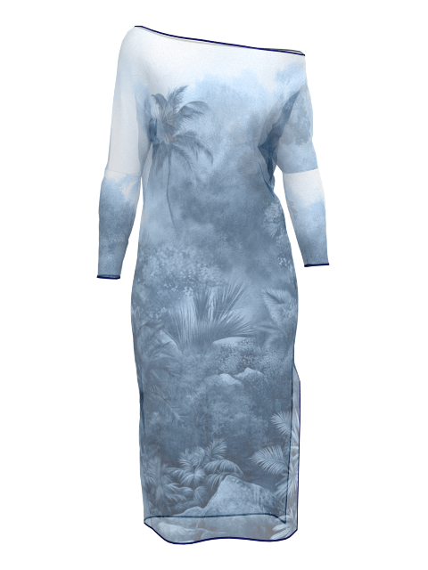 Oia Echoes Tunic dress