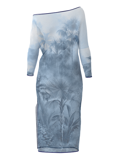 Oia Echoes Tunic dress