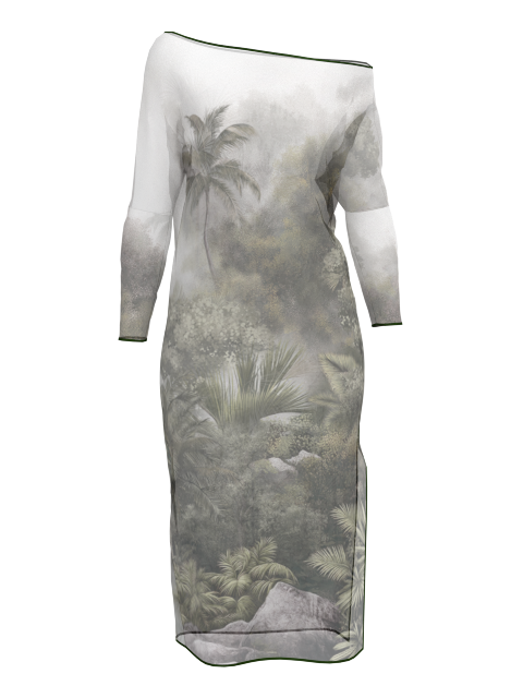 Oia Echoes Tunic dress