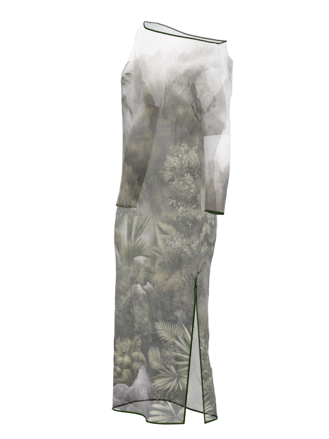 Oia Echoes Tunic dress