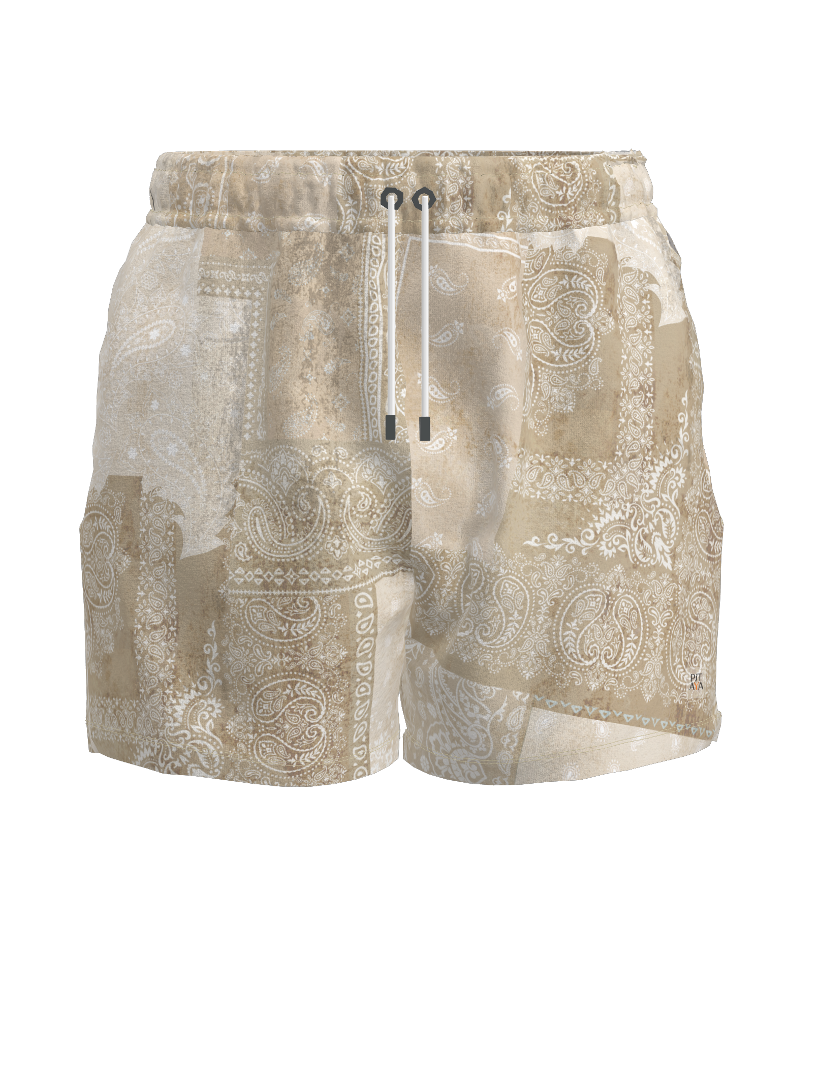 Oman Patchwork Shorts