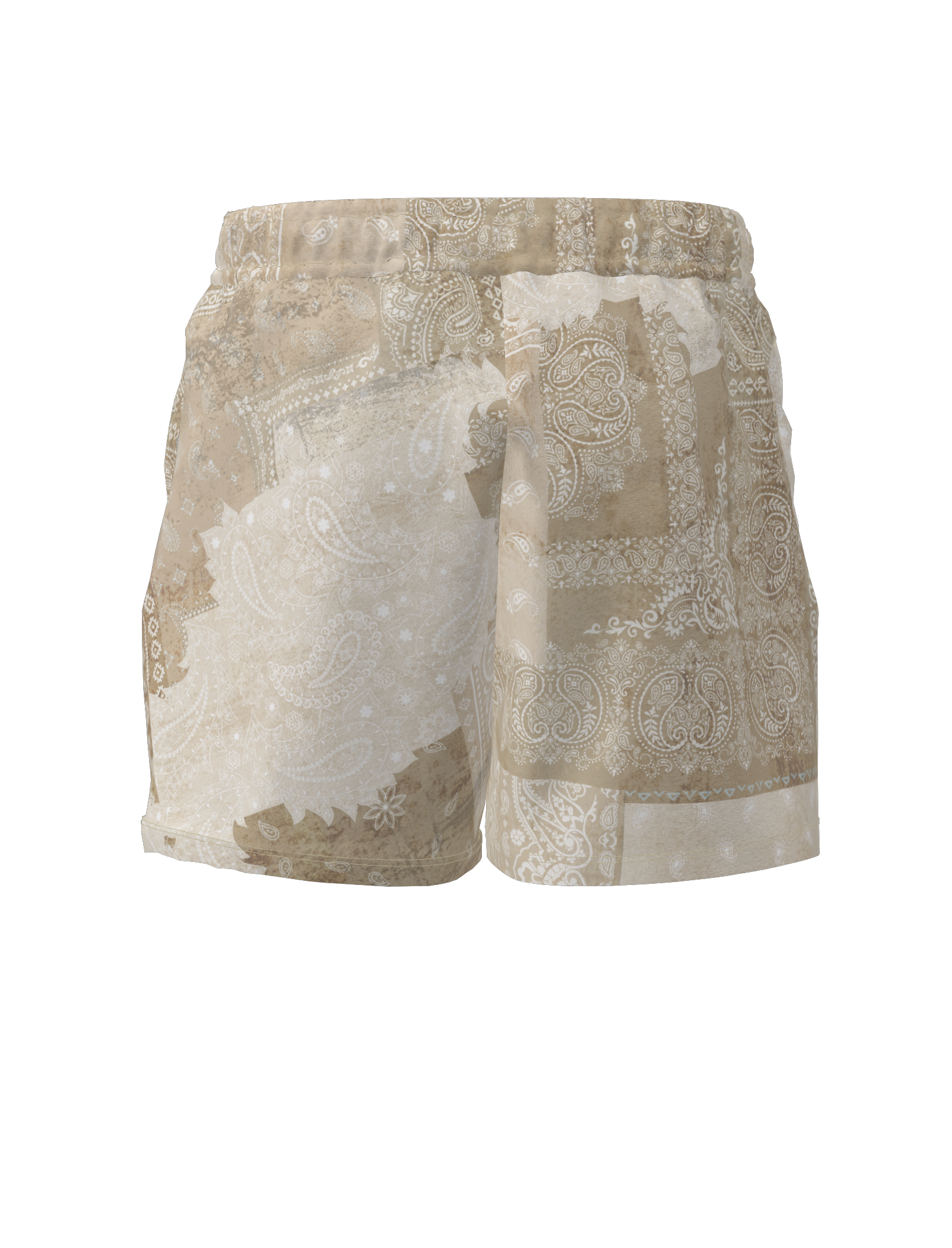 Oman Patchwork Shorts
