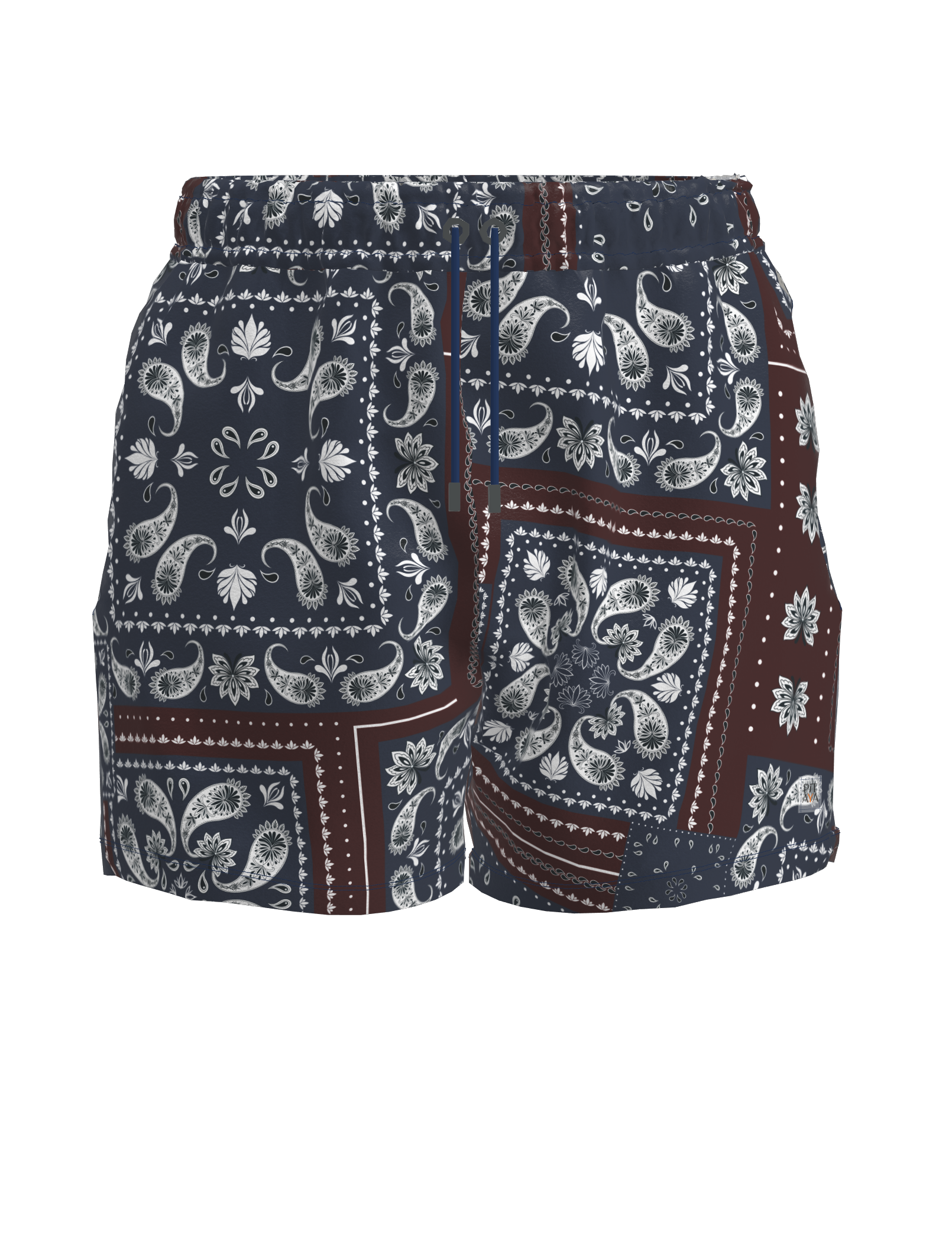 Oman Patchwork Shorts