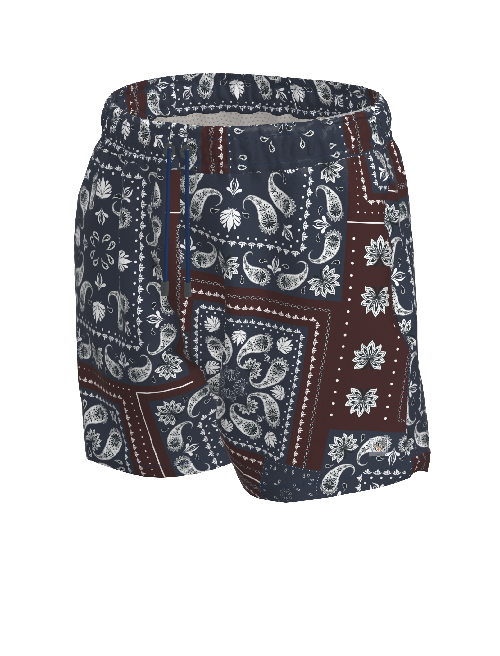Oman Patchwork Shorts