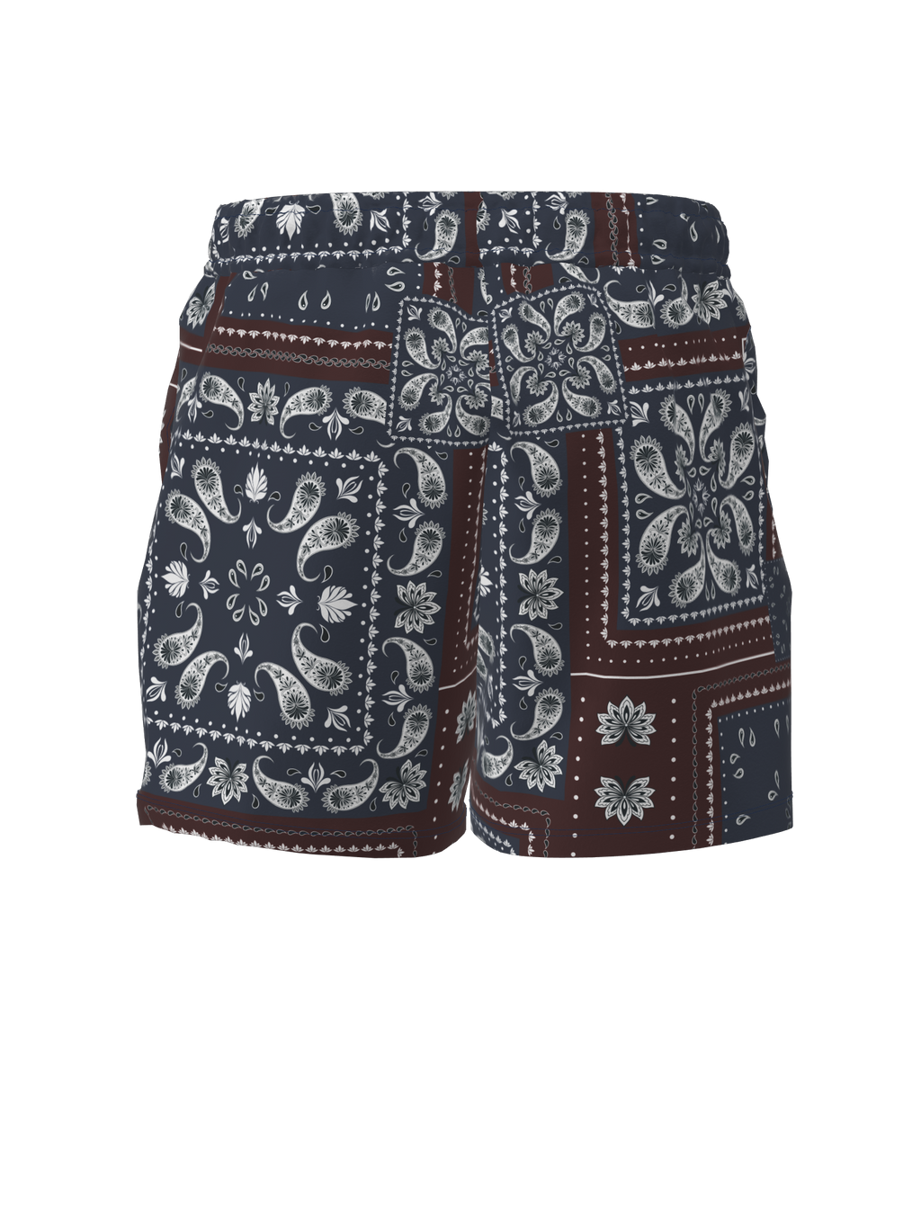 Oman Patchwork Shorts