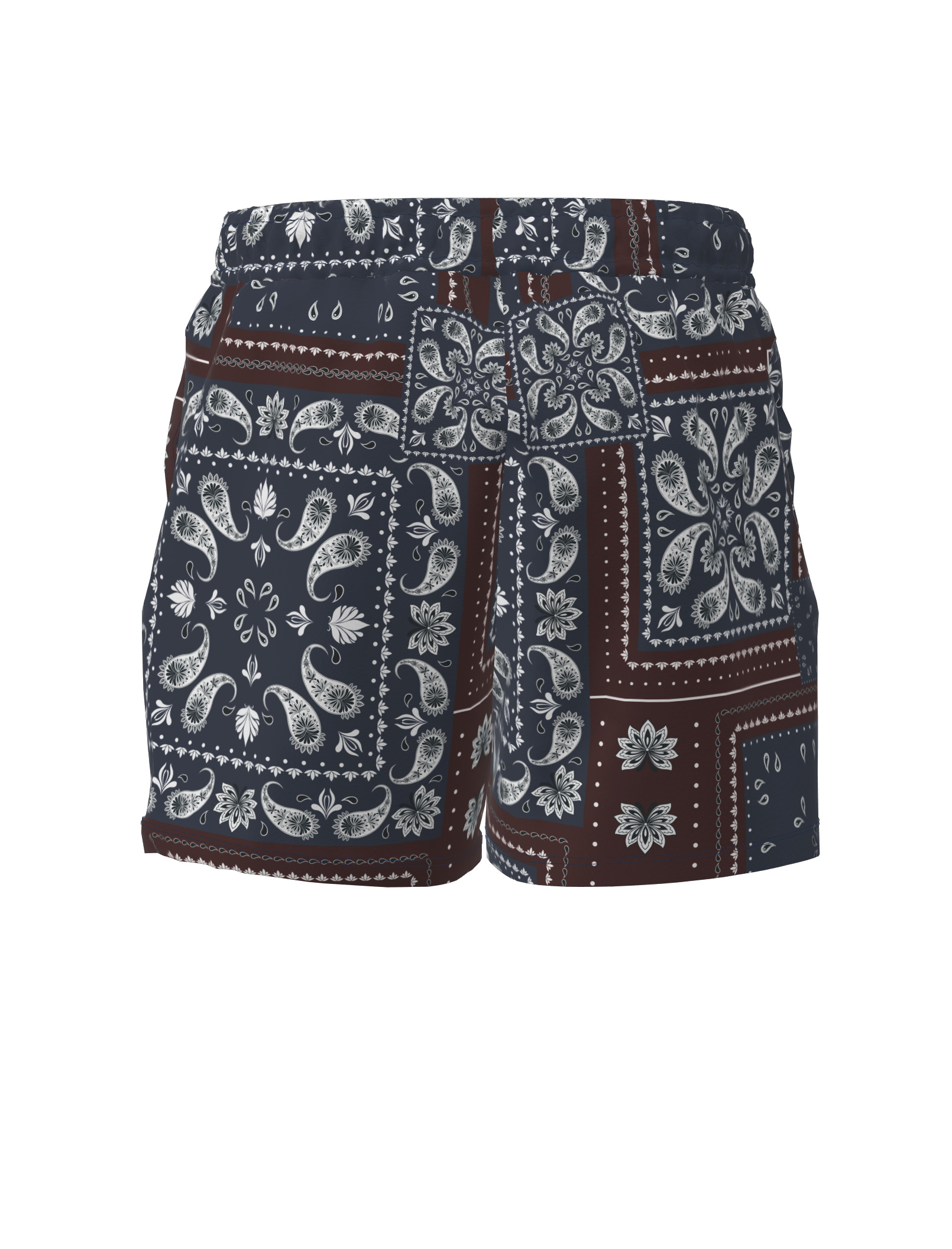 Oman Patchwork Shorts