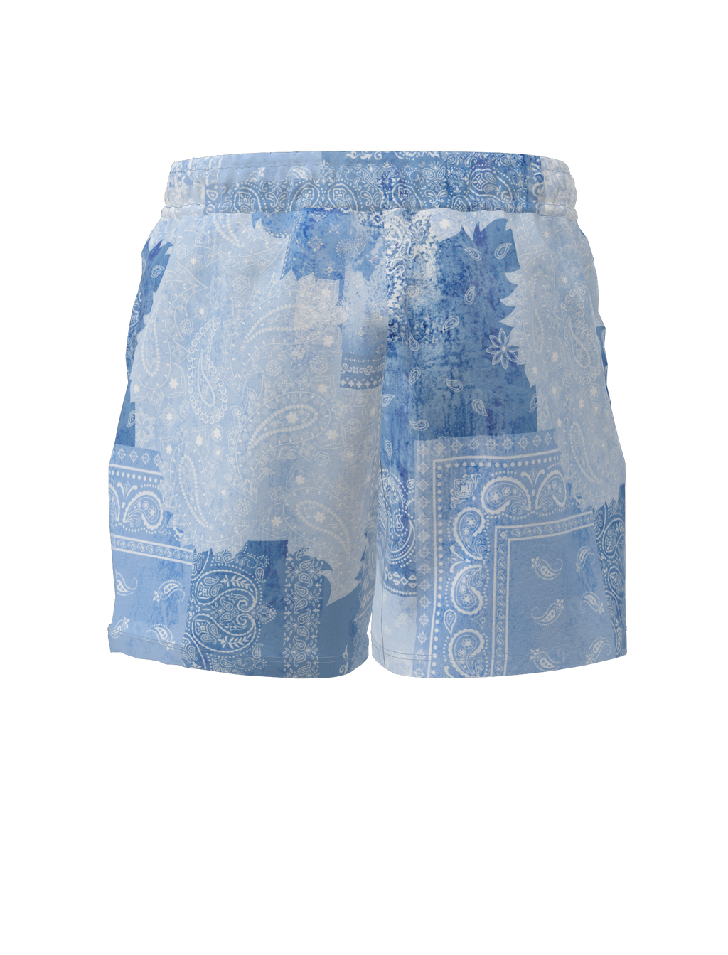 Oman Patchwork Shorts
