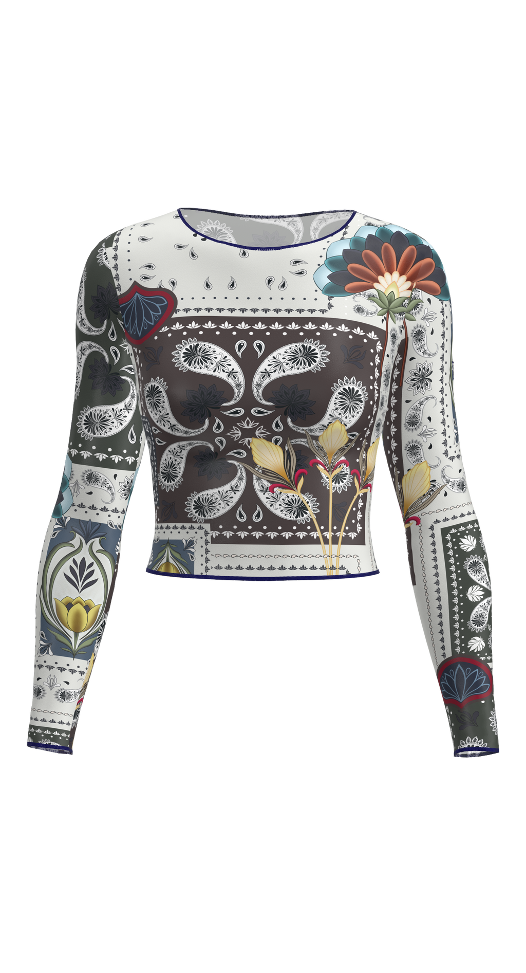 Oslo Patchwork Longsleeve