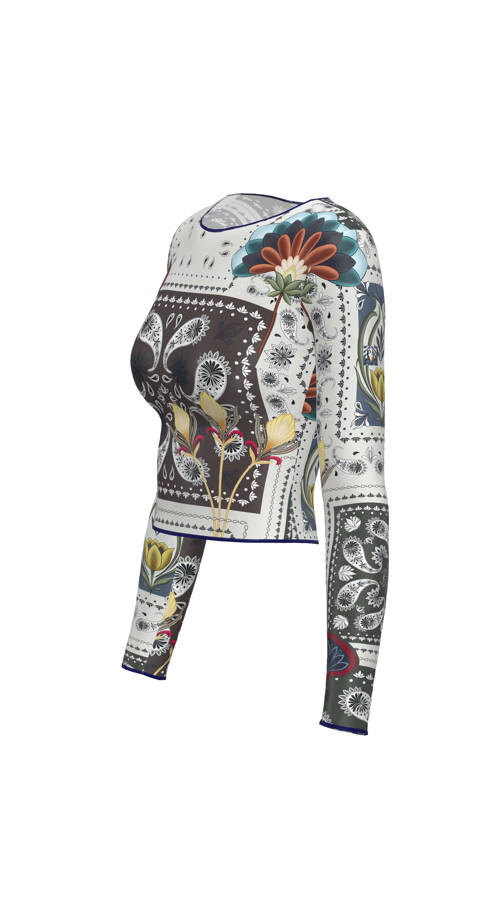 Oslo Patchwork Longsleeve