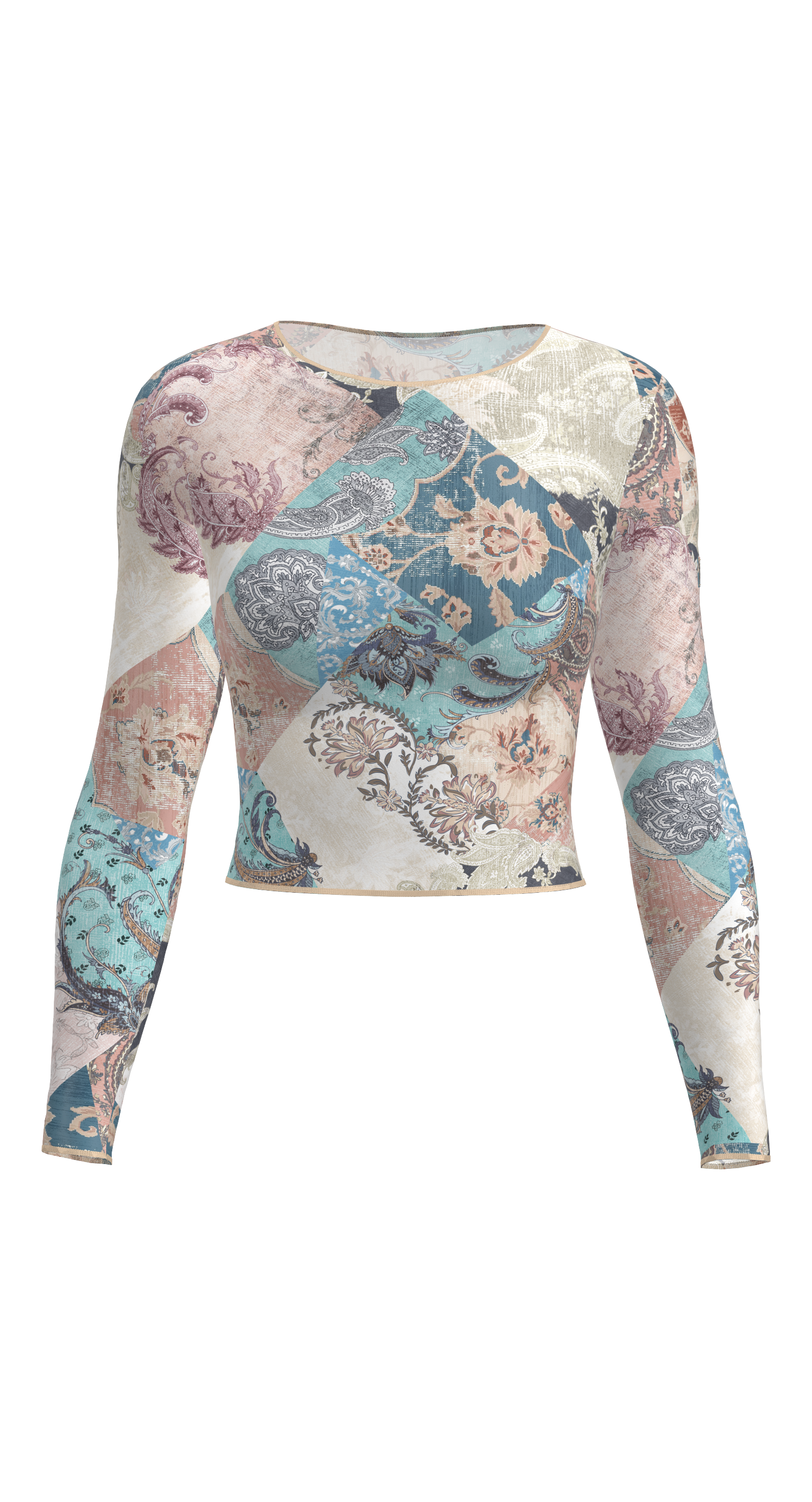 Oslo Patchwork Longsleeve