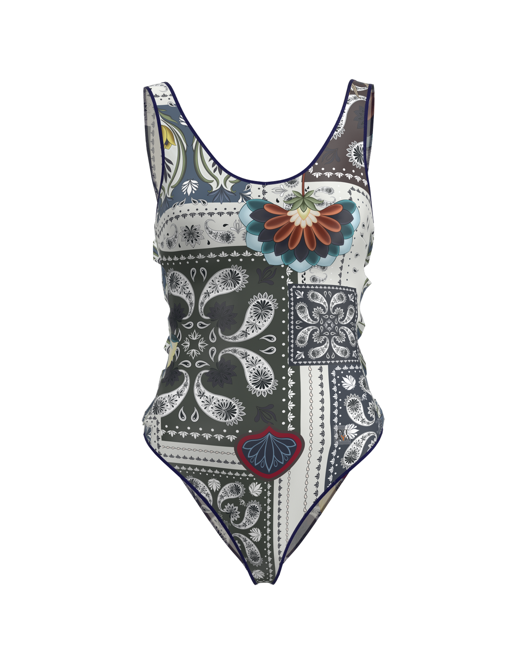Pattaya Patchwork Swimsuit