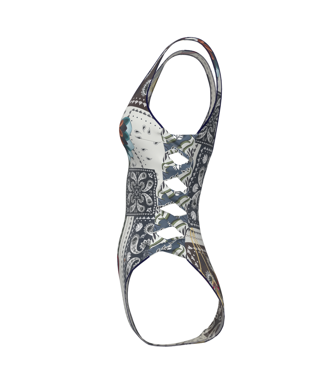 Pattaya Patchwork Swimsuit