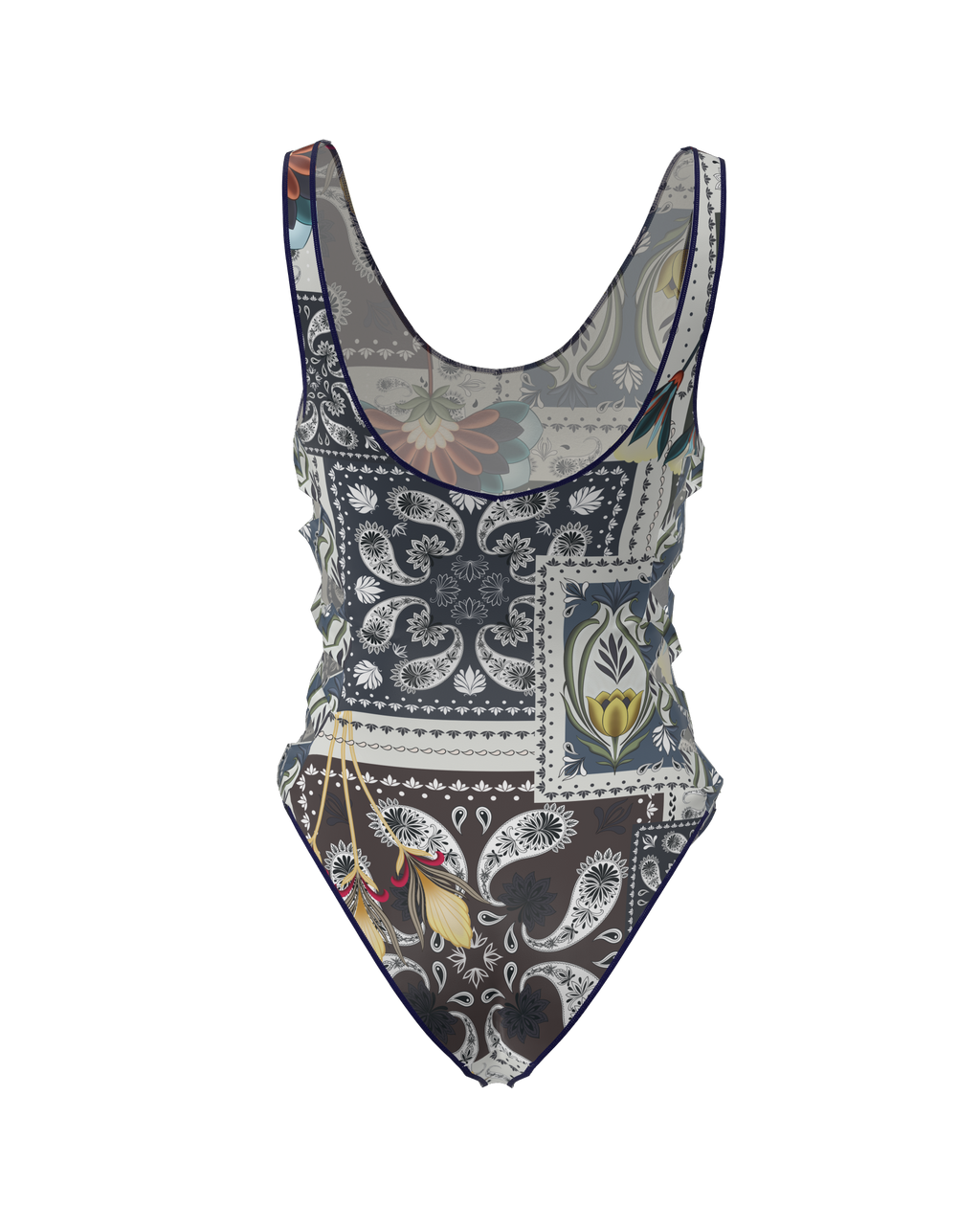 Pattaya Patchwork Swimsuit