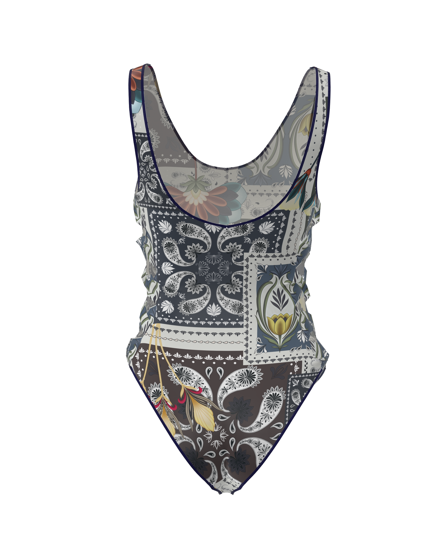 Pattaya Patchwork Swimsuit