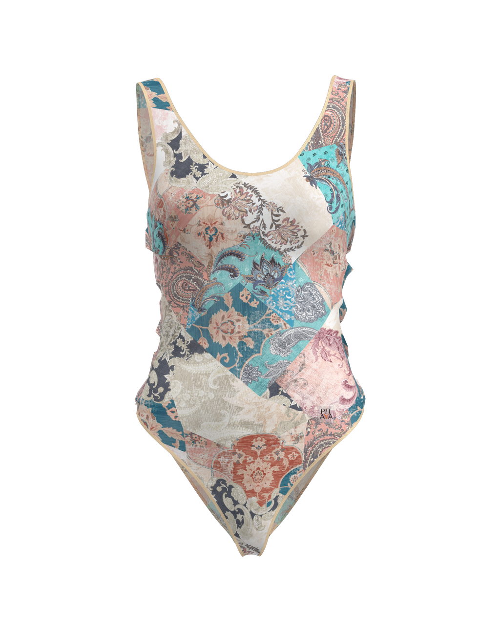 Pattaya Patchwork Swimsuit