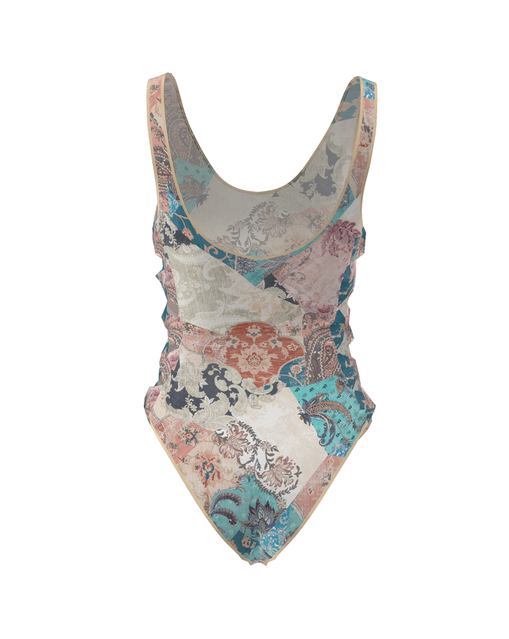 Pattaya Patchwork Swimsuit