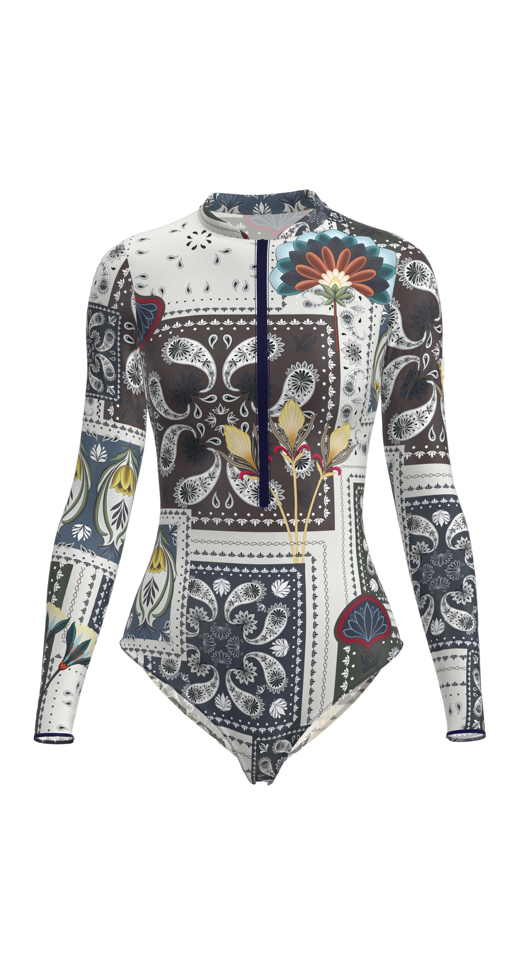 Philadelphia Patchwork Swimsuit