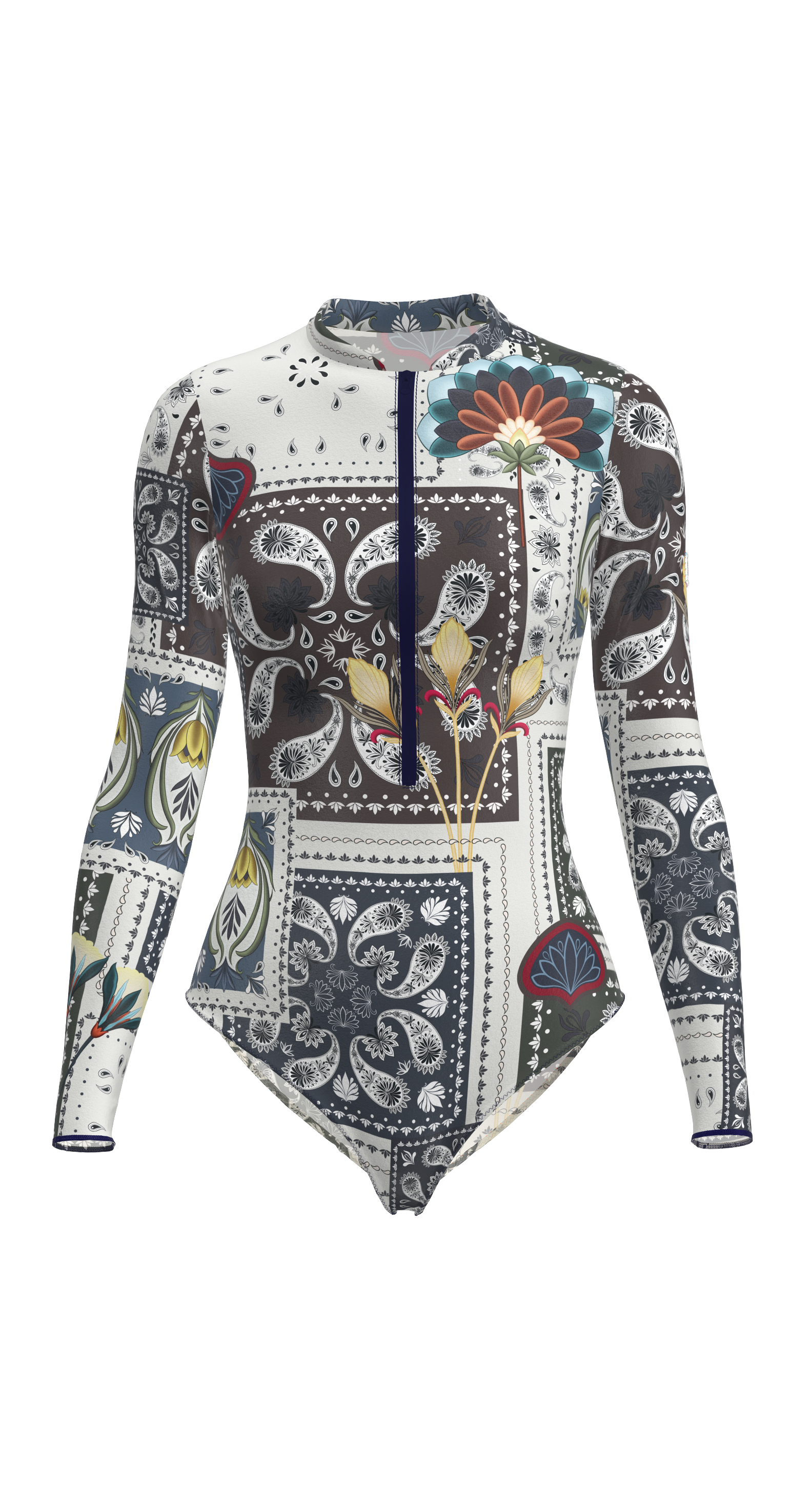 Philadelphia Patchwork Swimsuit