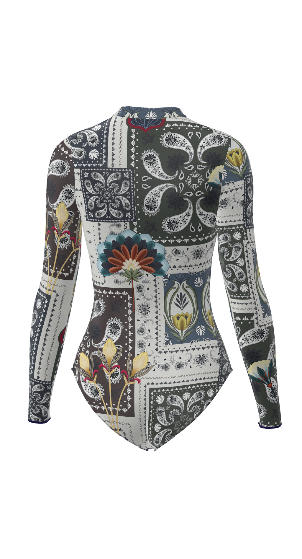 Philadelphia Patchwork Swimsuit