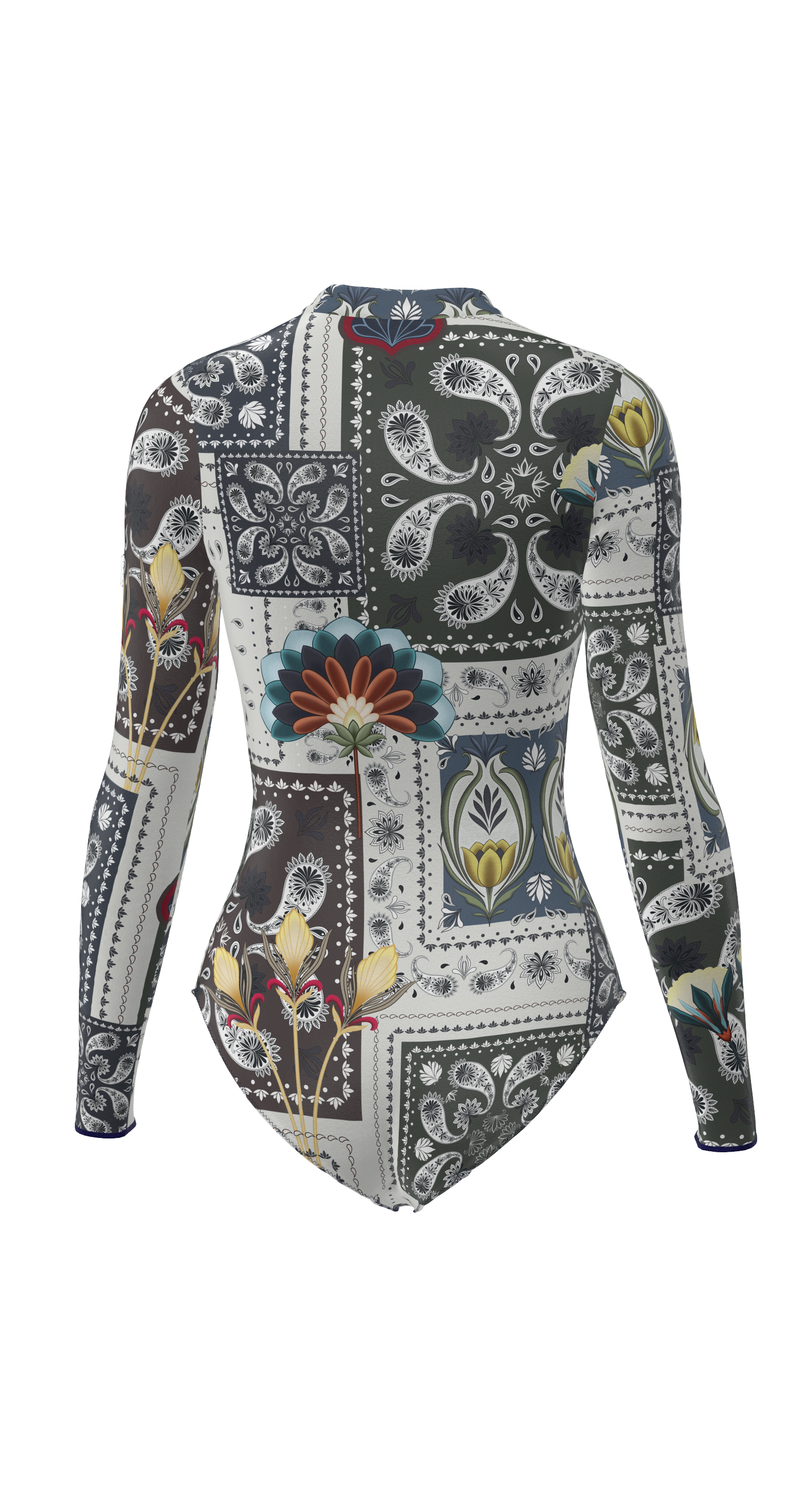 Philadelphia Patchwork Swimsuit