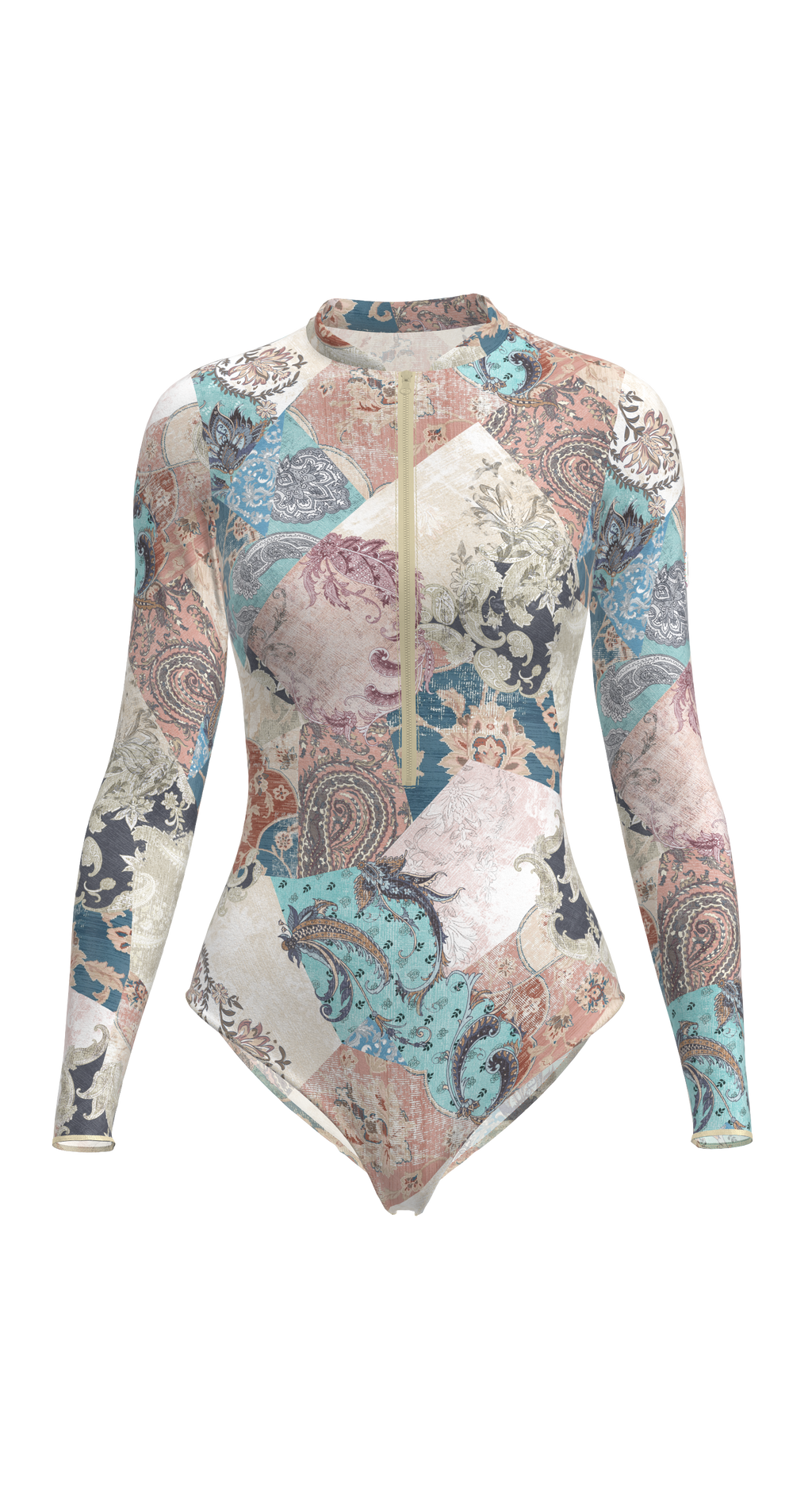 Philadelphia Patchwork Swimsuit