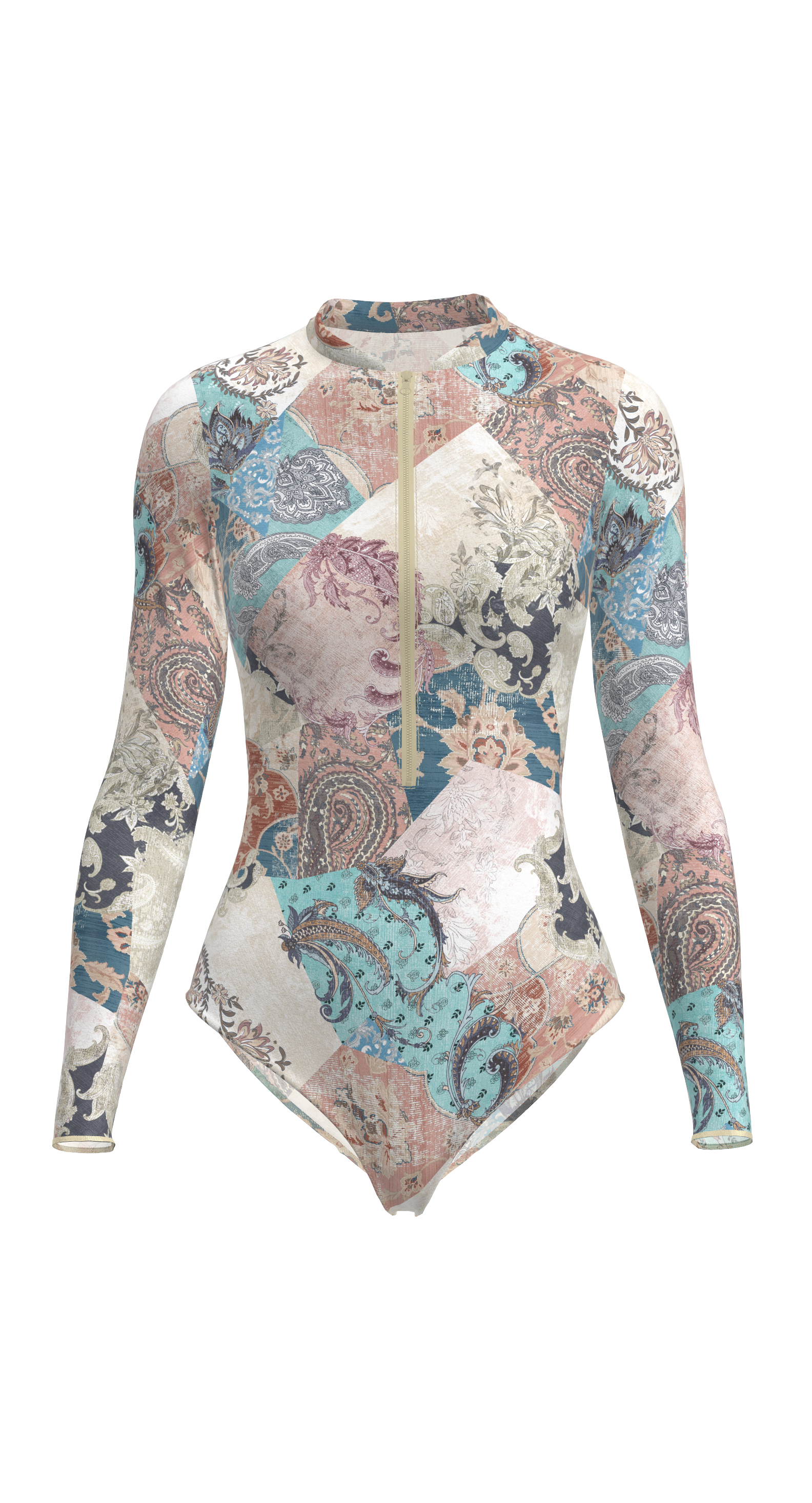 Philadelphia Patchwork Swimsuit