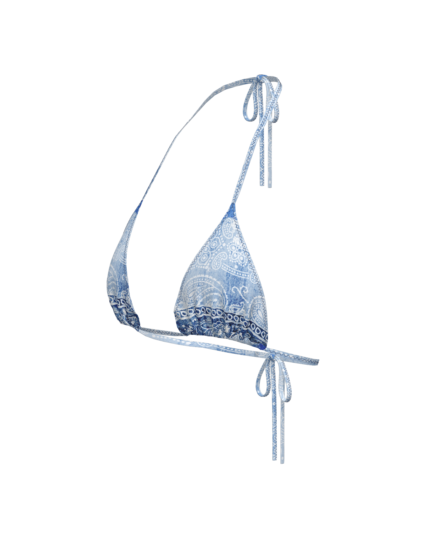 Santorini Patchwork Top