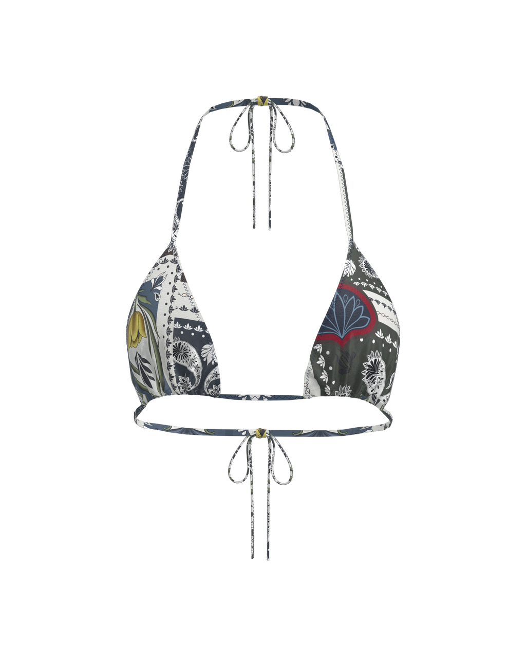 Santorini Patchwork Top