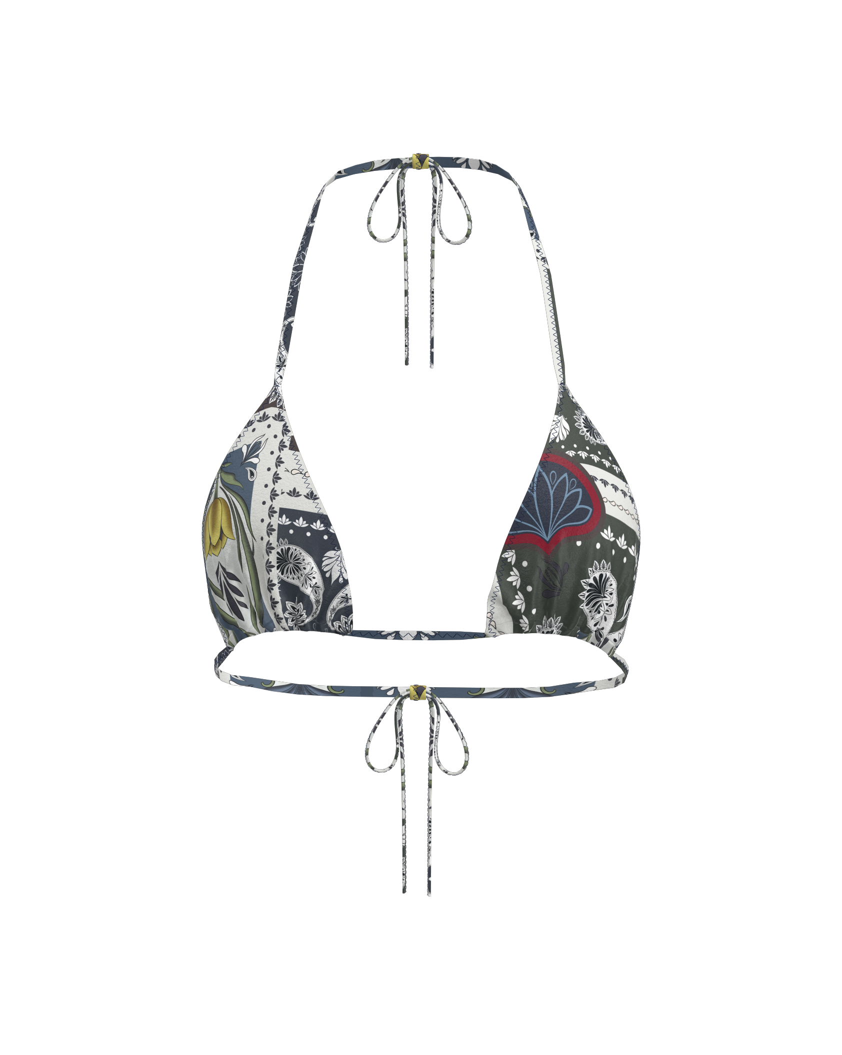 Santorini Patchwork Top