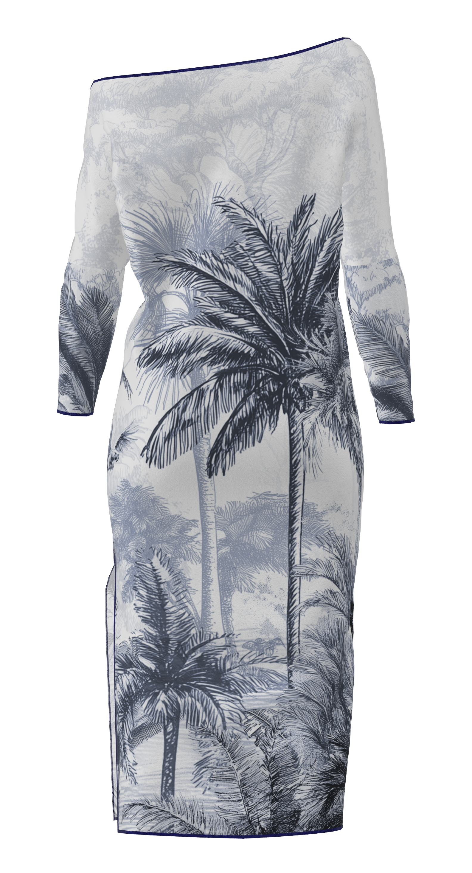 Siargao Echoes Tunic dress