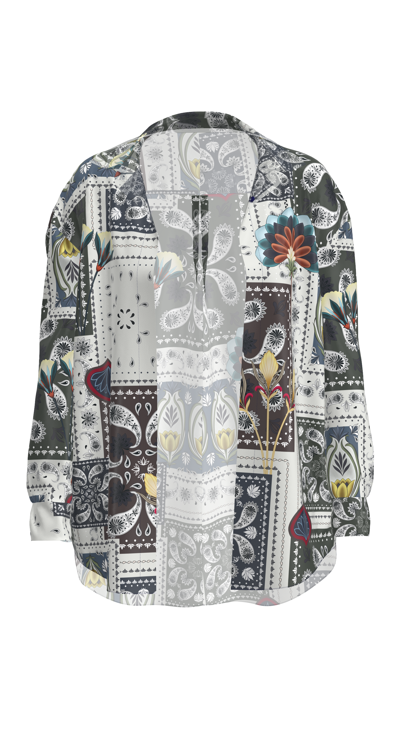 Taipei Patchwork Shirt