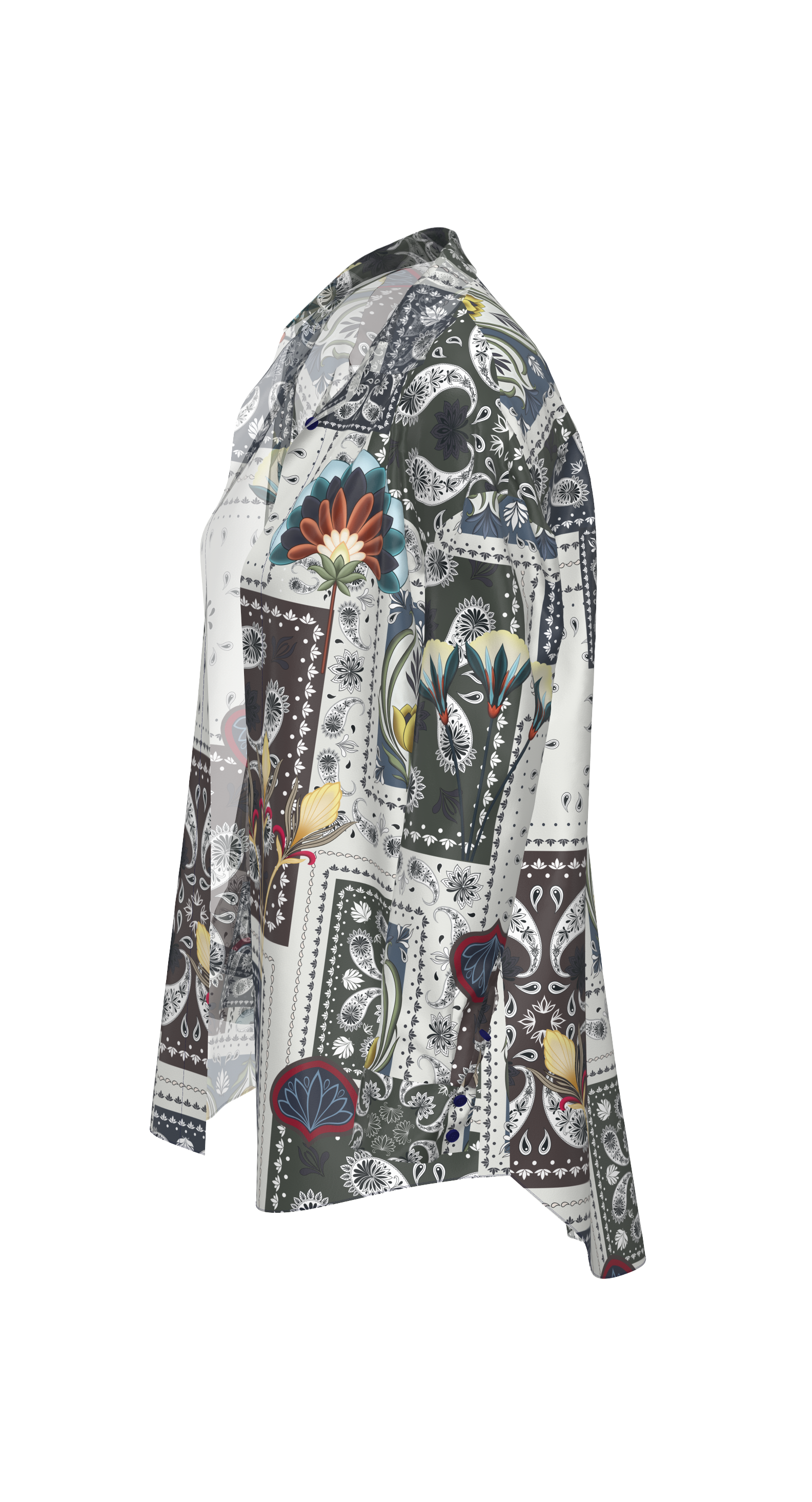 Taipei Patchwork Shirt