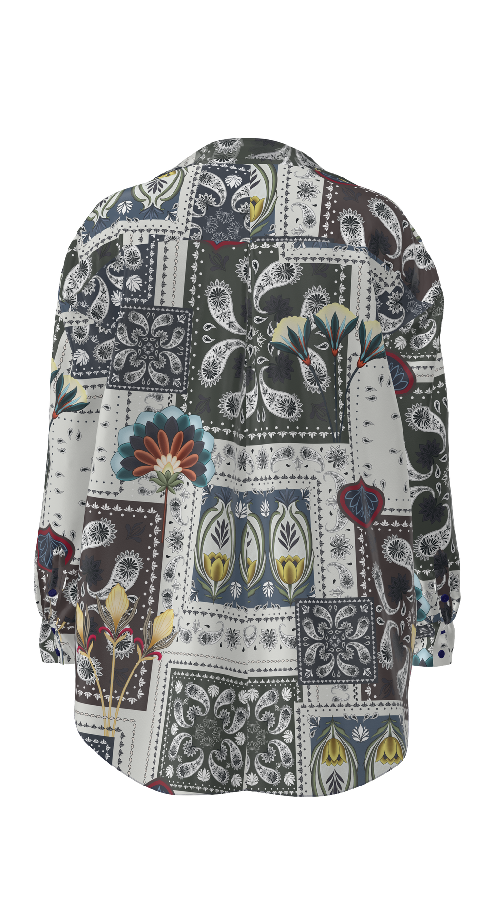 Taipei Patchwork Shirt