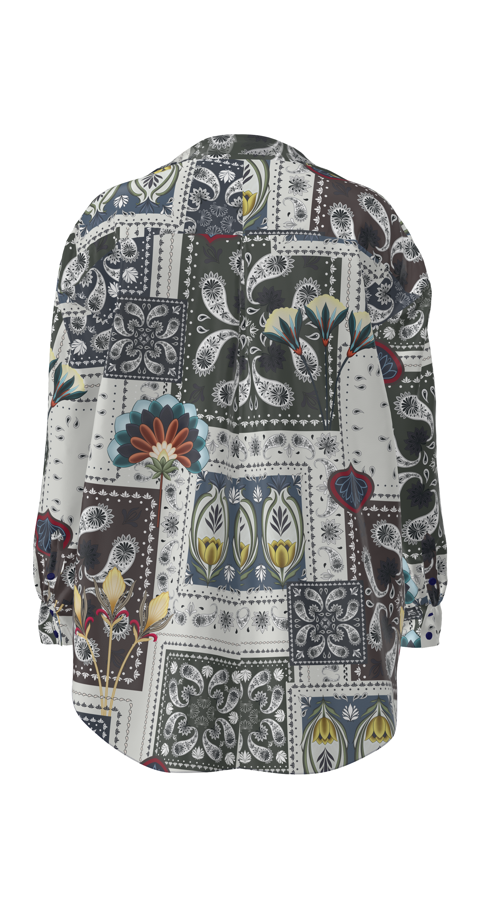 Taipei Patchwork Shirt