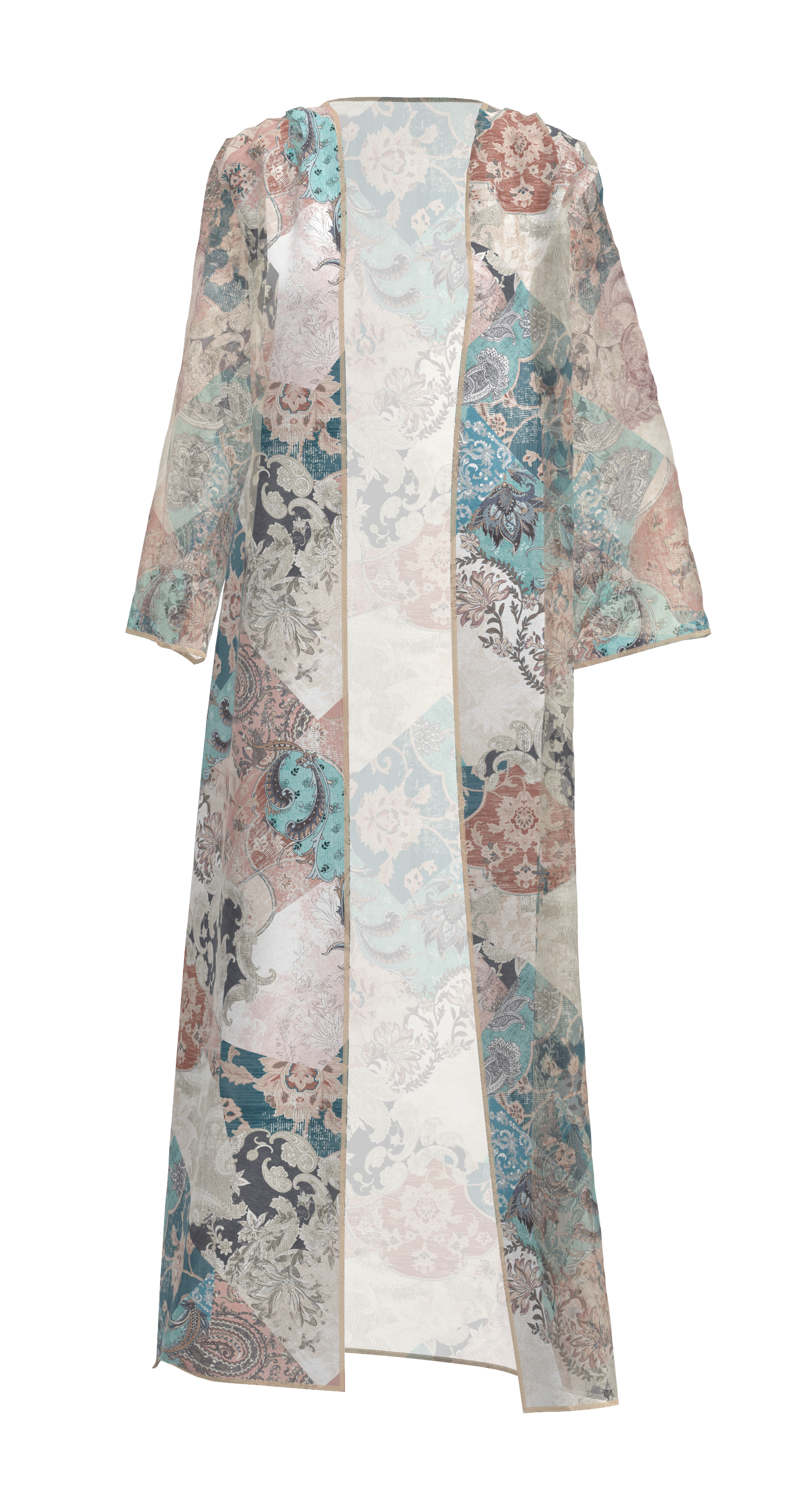 Valetta Patchwork Kimono